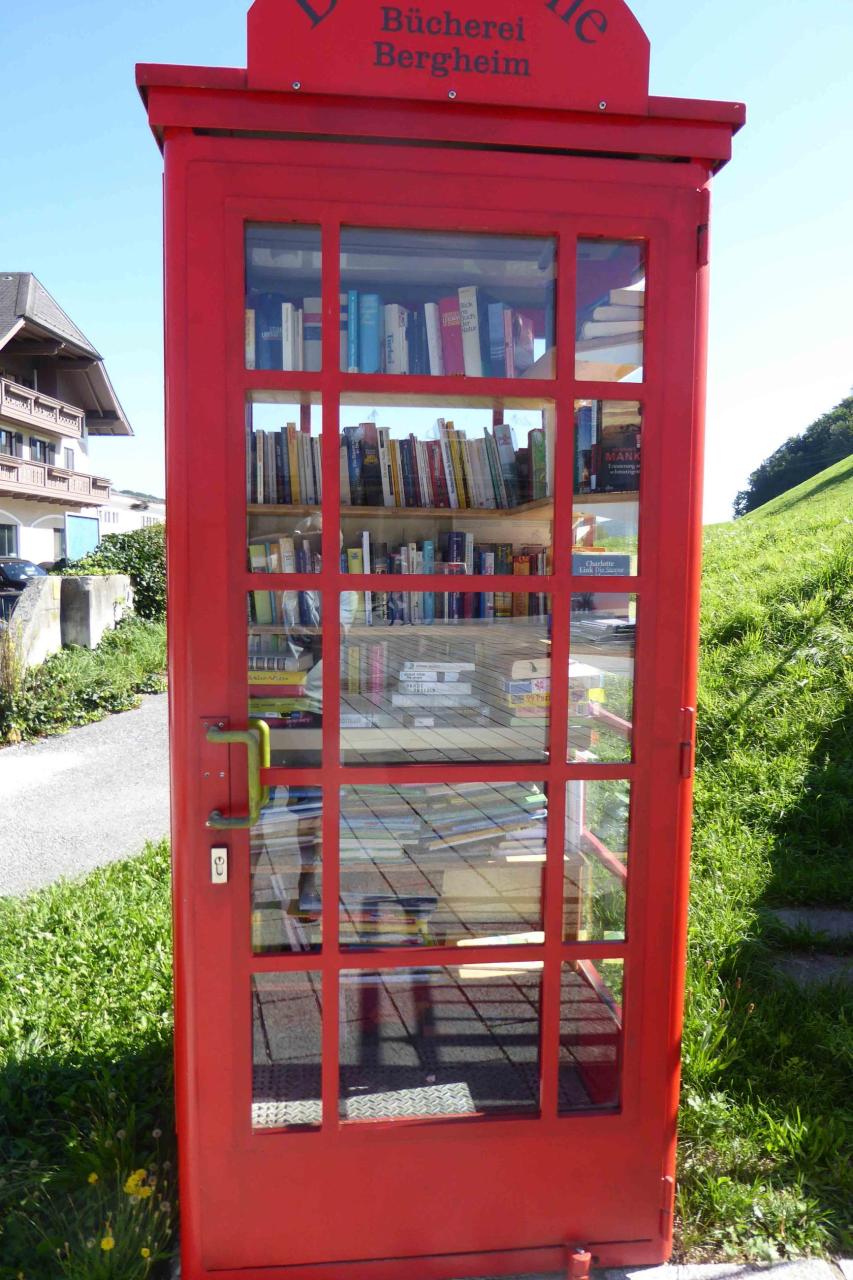 Bücherzelle der Bücherei Bergheim